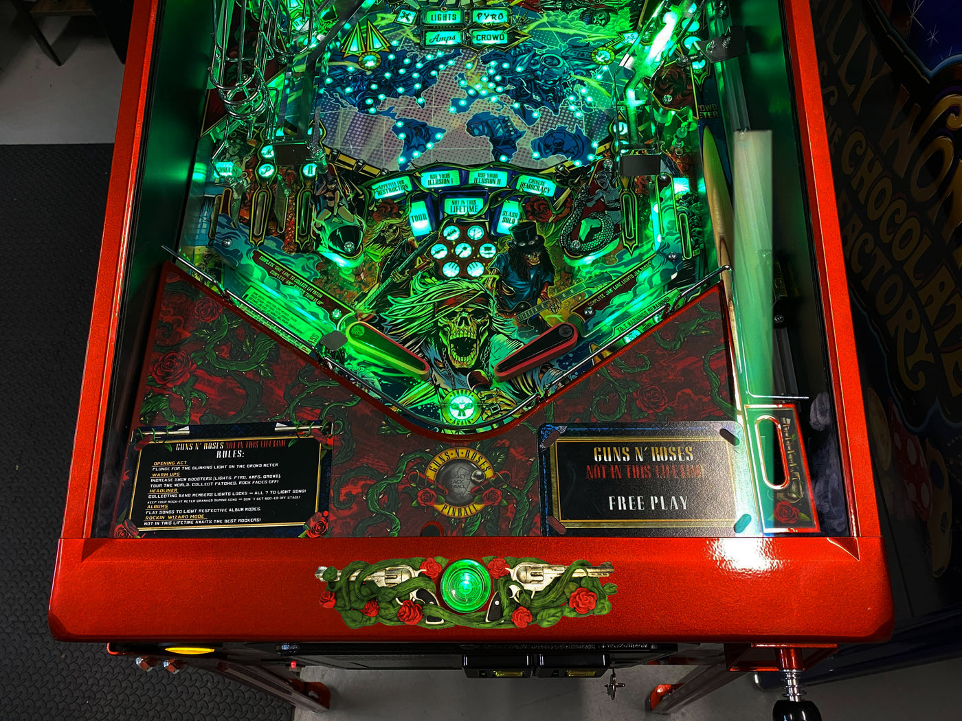 GNR SCULPTED ACTION BUTTON