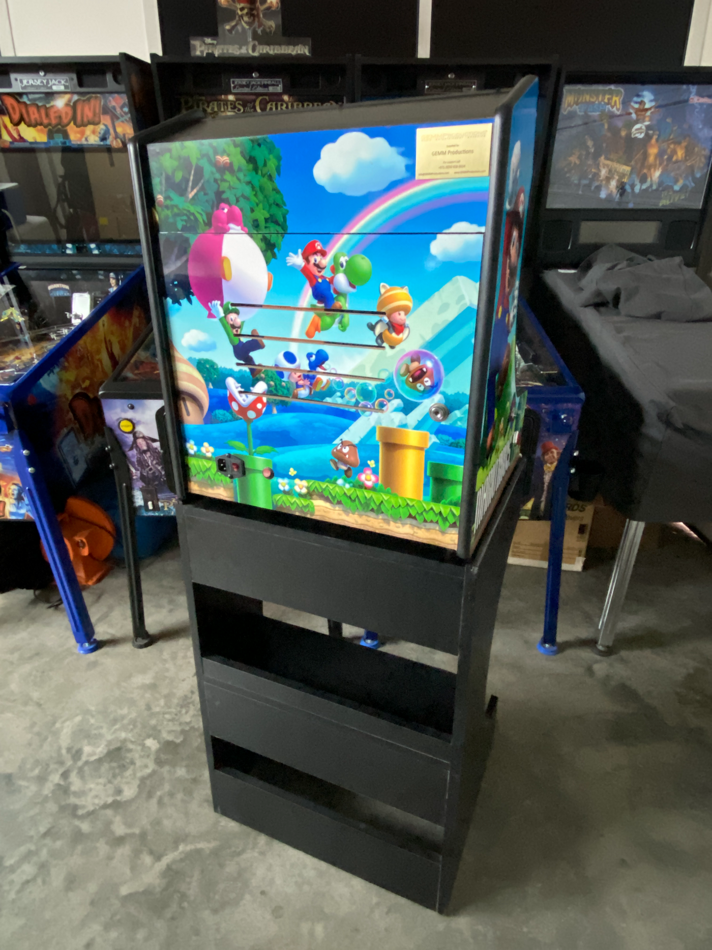 COMPACT ARCADE FLOOR STAND